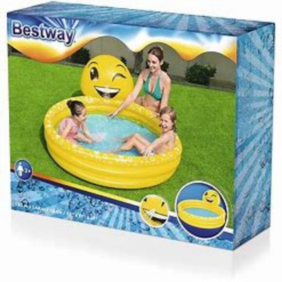 Bestway Summer Smiles Sprayer Pool 1.65M X 1.44M X 69Cm - Picture 1 of 4